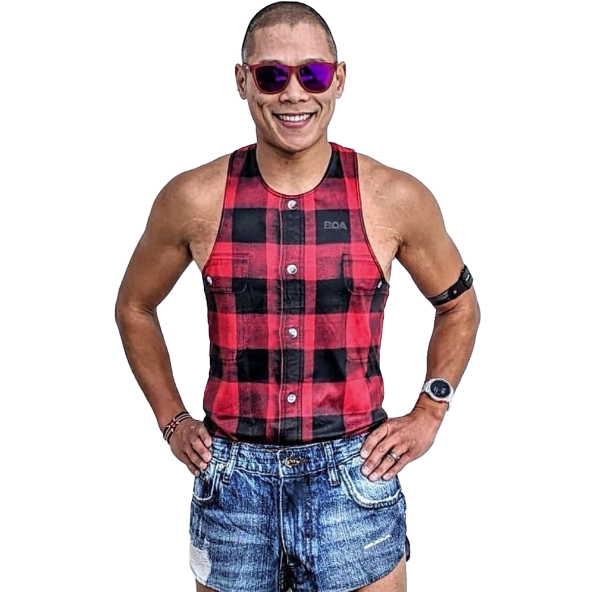 Männer Racerback Top: Dein Style, Dein Workout, Dein Sieg! Optimal für maximale Performance und coolen Look.